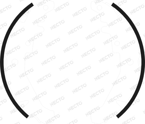 Brake Shoe Set (N1660)