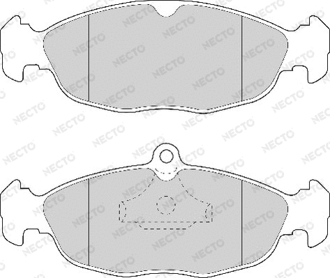 Brake Pad Set, disc brake (FD6391A)