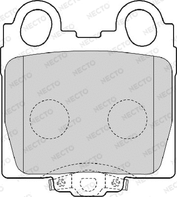 Brake Pad Set, disc brake (FD7054A)