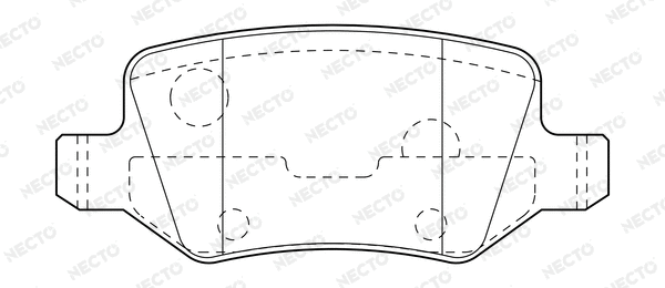 Brake Pad Set, disc brake (FD7185A)