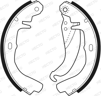 Brake Shoe Set (N1164)