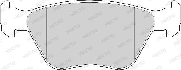 Brake Pad Set, disc brake (FD6511A)