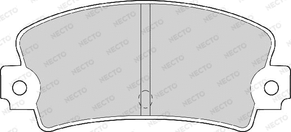 Brake Pad Set, disc brake (FD659A)