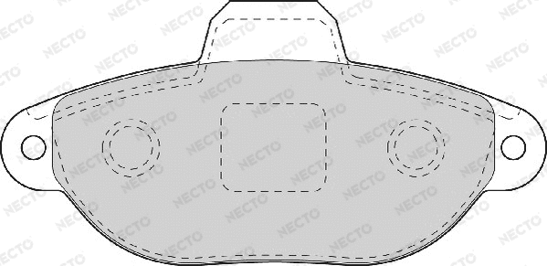 Brake Pad Set, disc brake (FD7075A)