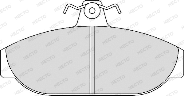 Brake Pad Set, disc brake (FD6135A)