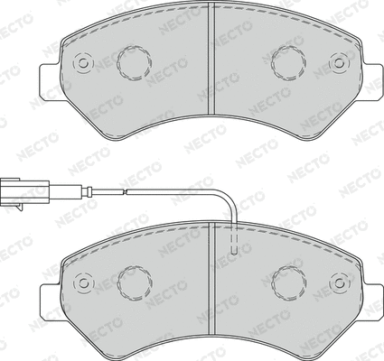 Brake Pad Set, disc brake (FD7269V)