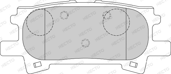 Brake Pad Set, disc brake (FD7170A)