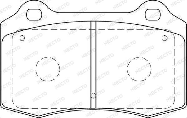 Brake Pad Set, disc brake (FD7291A)