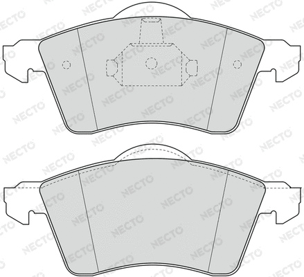 Brake Pad Set, disc brake (FD6759V)