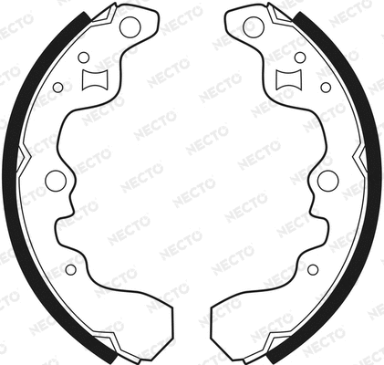 Brake Shoe Set (N1474)