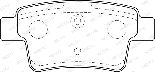 Brake Pad Set, disc brake (FD7298A)