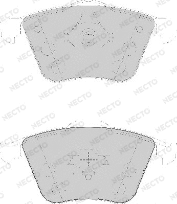 Brake Pad Set, disc brake (FD7137A)