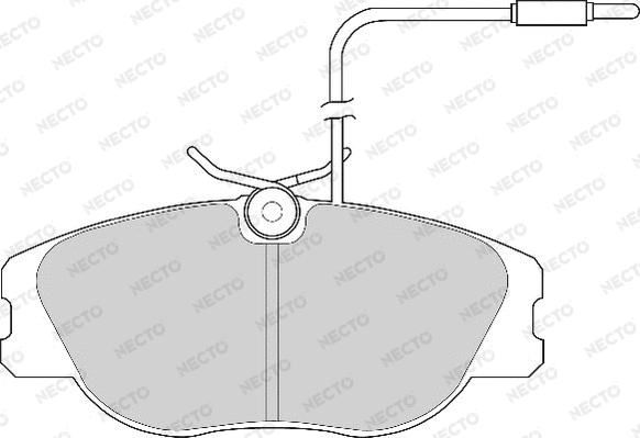 Brake Pad Set, disc brake (FD6248A)