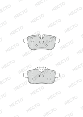 Brake Pad Set, disc brake (FD7540A)