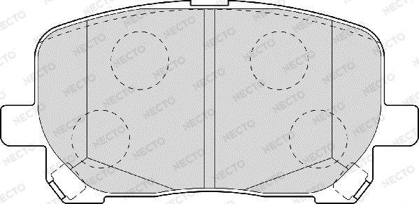 Brake Pad Set, disc brake (FD6992A)