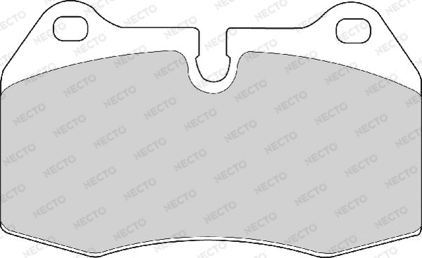 Brake Pad Set, disc brake (FD6695A)
