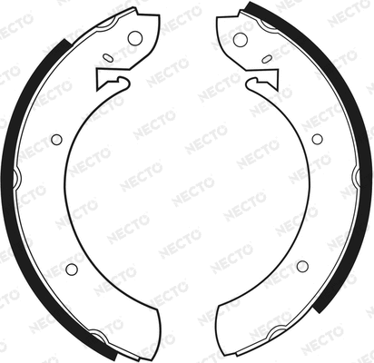Brake Shoe Set (N1314)