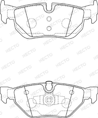Brake Pad Set, disc brake (FD7198A)