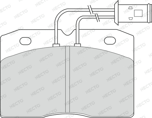 Brake Pad Set, disc brake (FD6139V)