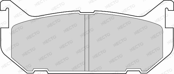 Brake Pad Set, disc brake (FD6649A)