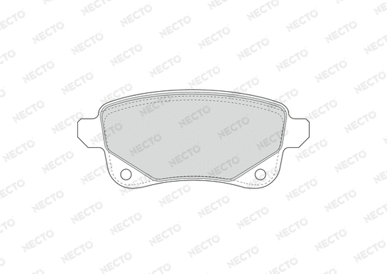 Brake Pad Set, disc brake (FD7668A)