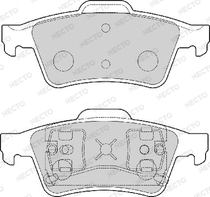 Brake Pad Set, disc brake (FD7026A)