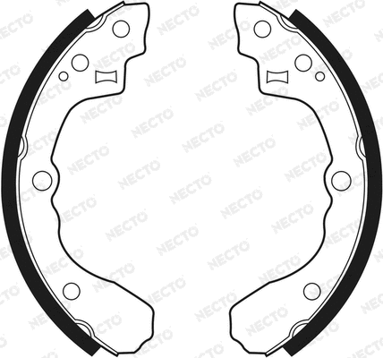 Brake Shoe Set (N1615)