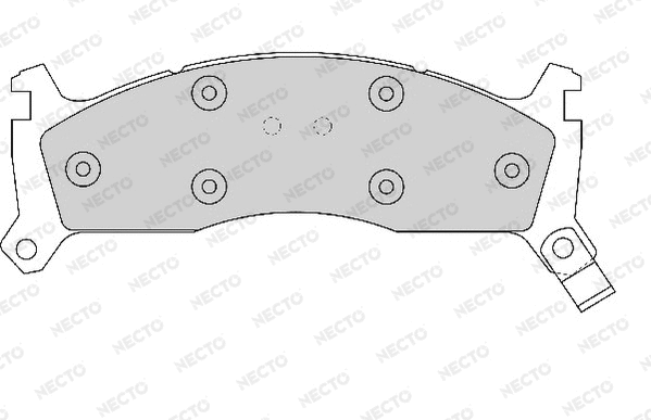 Brake Pad Set, disc brake (FD6605A)