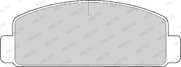 Brake Pad Set, disc brake (FD6553A)