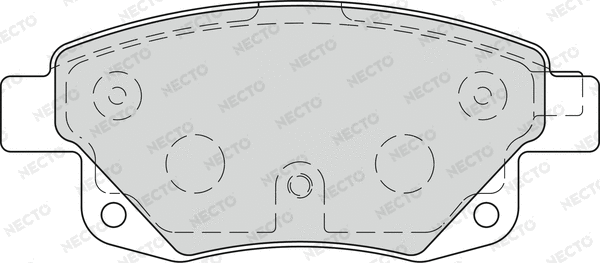 Brake Pad Set, disc brake (FD7273V)