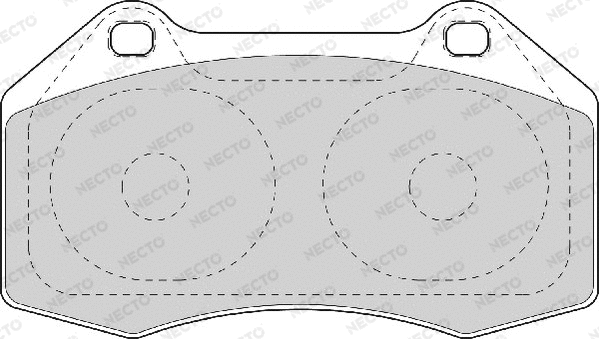 Brake Pad Set, disc brake (FD7090A)