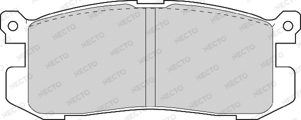 Brake Pad Set, disc brake (FD6563A)