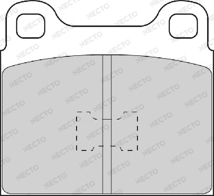 Brake Pad Set, disc brake (FD449A)