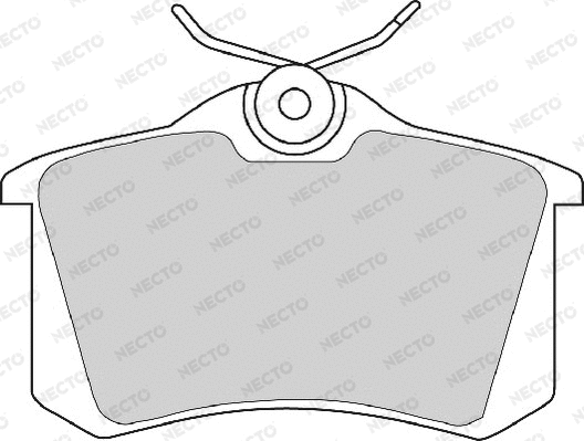 Brake Pad Set, disc brake (FD6354A)