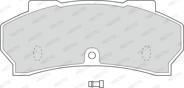 Brake Pad Set, disc brake (FD6008V)