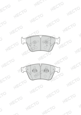 Brake Pad Set, disc brake (FD7506A)