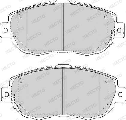 Brake Pad Set, disc brake (FD7033A)