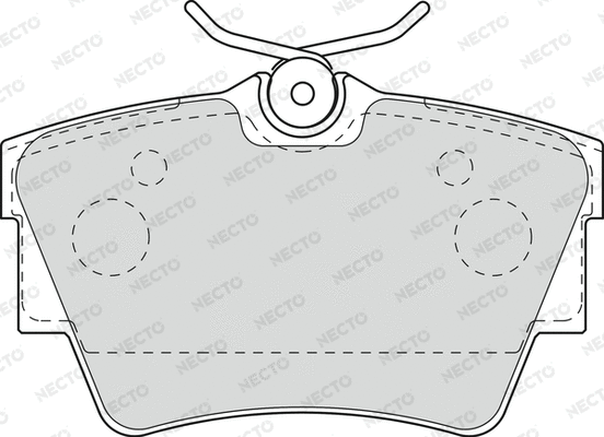 Brake Pad Set, disc brake (FD6945V)