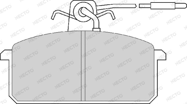 Brake Pad Set, disc brake (FD249A)