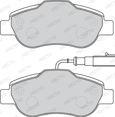 Brake Pad Set, disc brake (FD7779A)