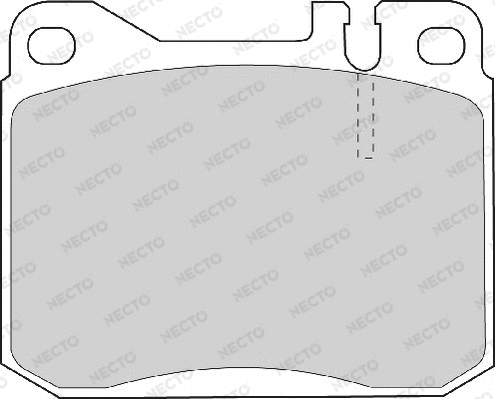 Brake Pad Set, disc brake (FD4137A)