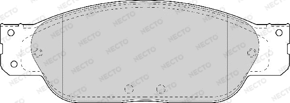Brake Pad Set, disc brake (FD6996A)