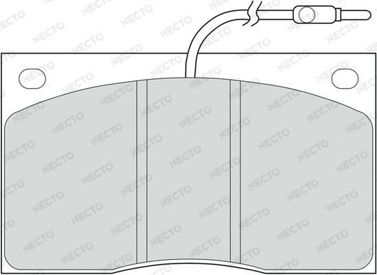 Brake Pad Set, disc brake (FD211V)