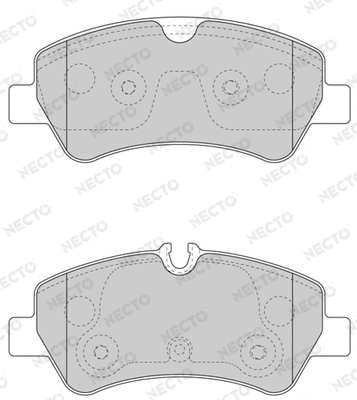 Brake Pad Set, disc brake (FD7597V)