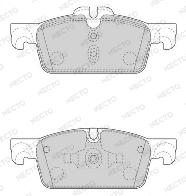 Brake Pad Set, disc brake (FD7555A)