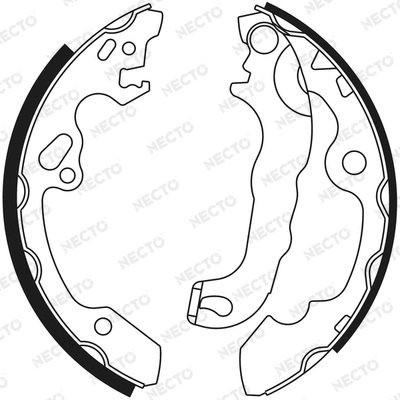 Brake Shoe Set (N1552)