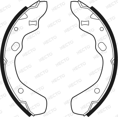 Brake Shoe Set (N1476)