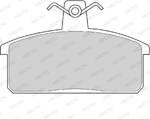 Brake Pad Set, disc brake (FD6950A)