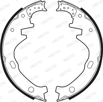 Brake Shoe Set (N1445)