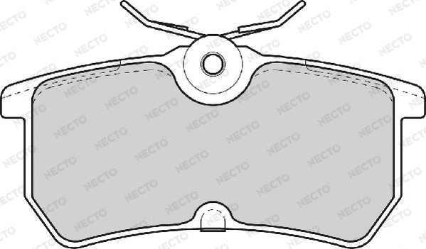 Brake Pad Set, disc brake (FD6785A)